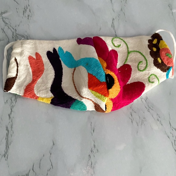 Hand Crafted Other - FACE MASK | ARTISAN | MEXICAN EMBROIDERED
